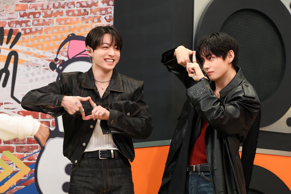 BTS・V＆JUNG KOOK「それスノ」SPで自らお手本ダンス 向井康二考案“動脈ピース”に続く新作ポーズも披露