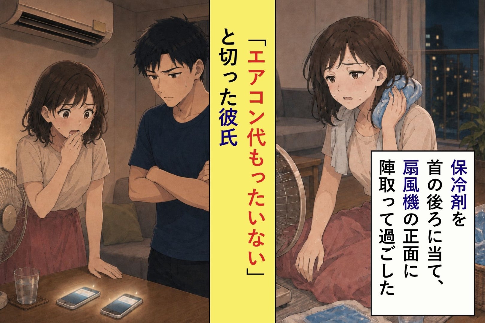 「エアコン代がもったいない」と切る彼、家計アプリが示した事情
