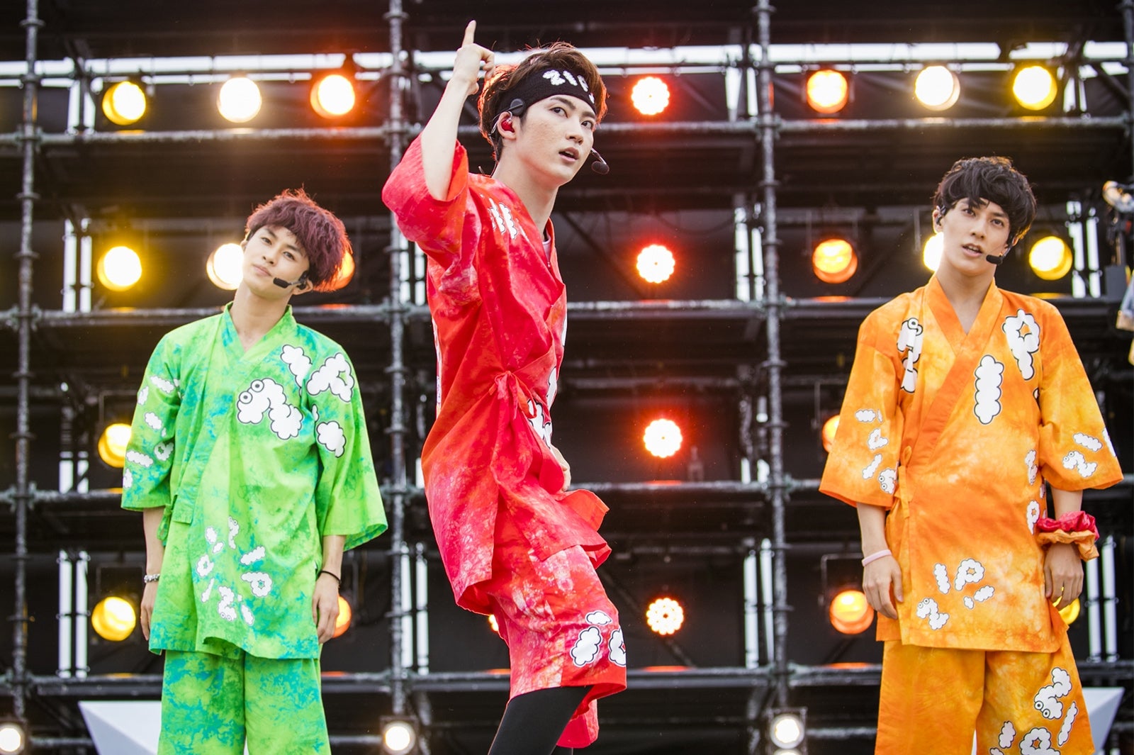 （左から）タクヤ、ユーキ、ユースケ（写真提供：SDR）