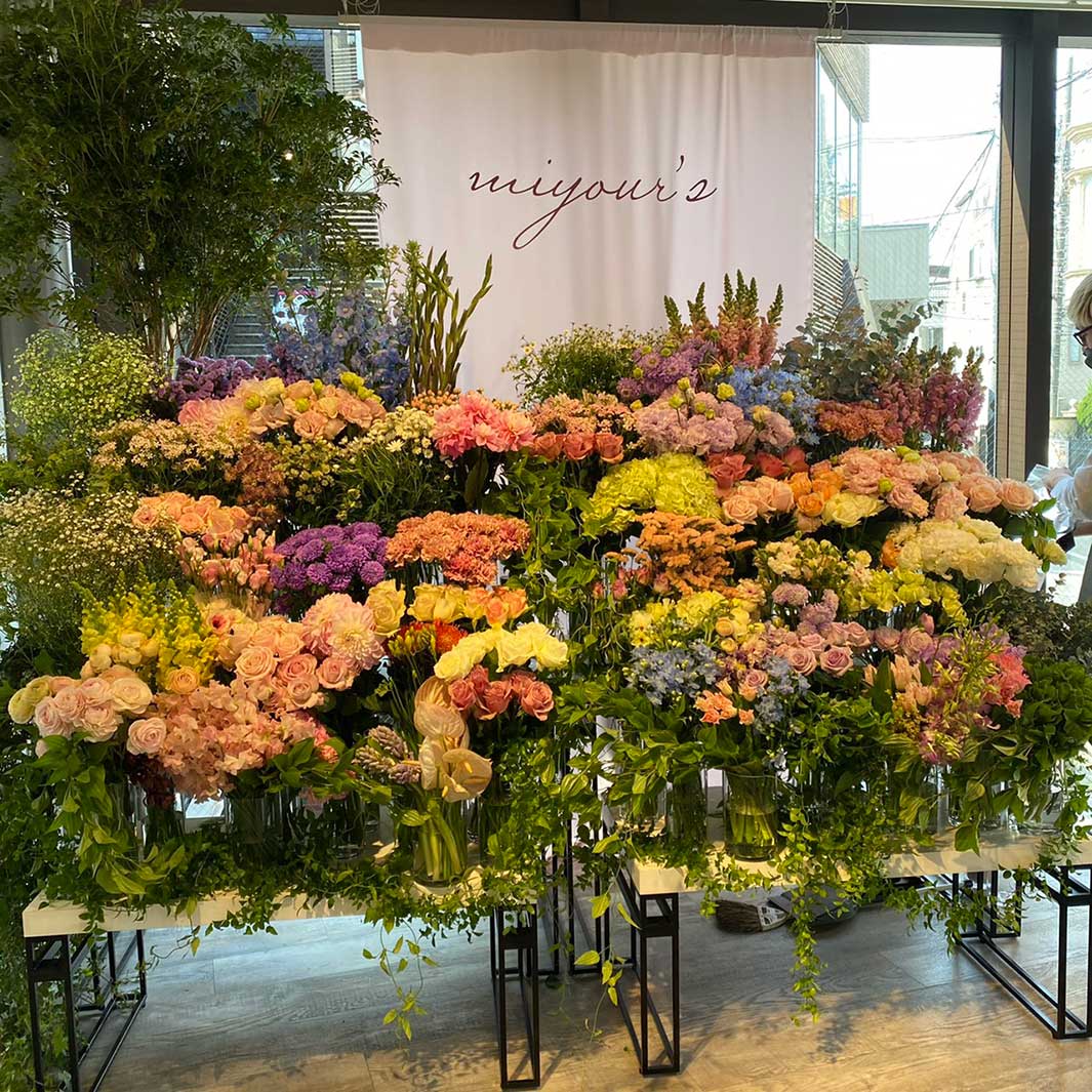 三上悠亜プロデュースブランド「miyour’s」展示会の様子（提供写真）