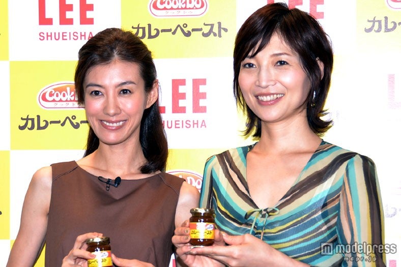 （左から）ともさかりえ、行正り香