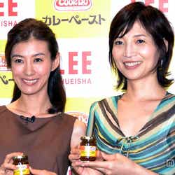 (左から)ともさかりえ、行正り香