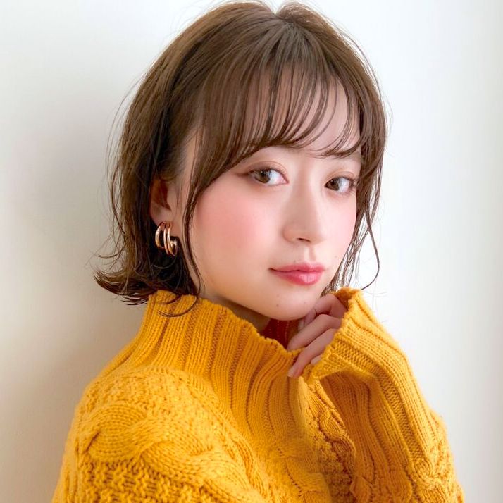 21最新 ボブ パーマのアレンジカタログ 不器用さんでも簡単 おしゃれな髪型 モデルプレス