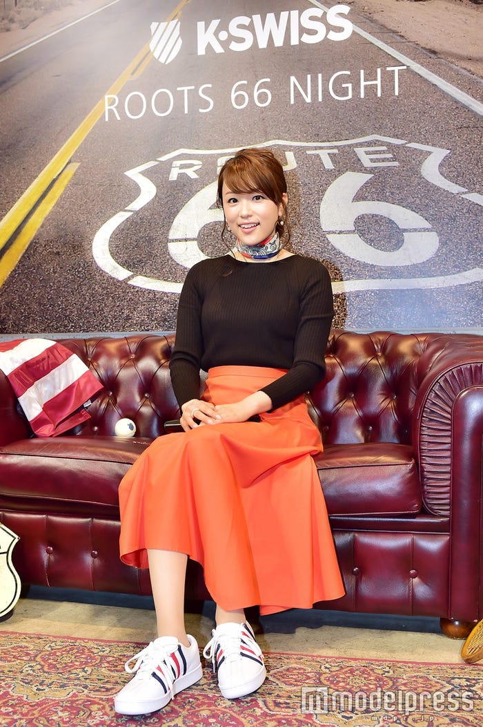 本田朋子/シューズブランド「K-SWISS(ケースイス)」のイベントにて (C)モデルプレス