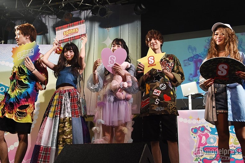 北村エレン、志田友美、ゆらゆら、松久楓、みにゃとっち