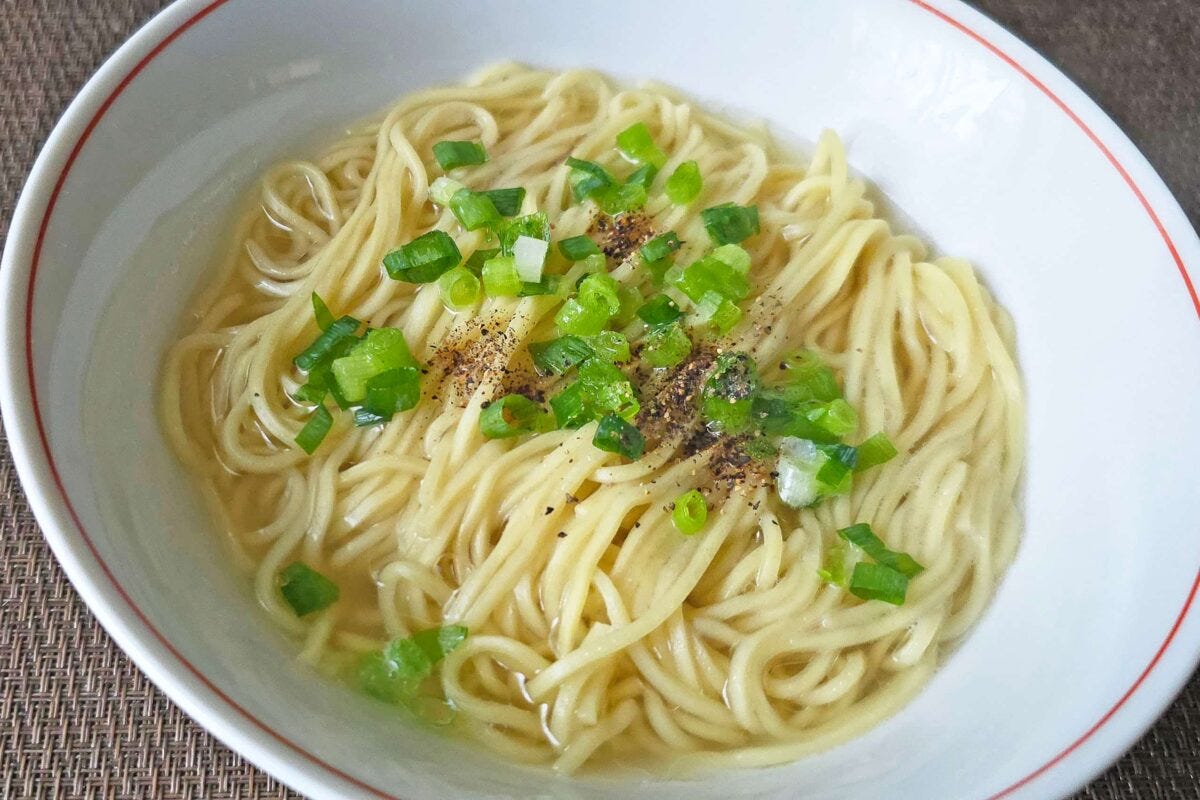 究極の汁そば・実食