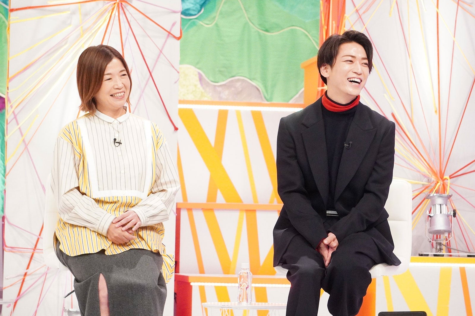 大久保佳代子、亀梨和也（C）フジテレビ