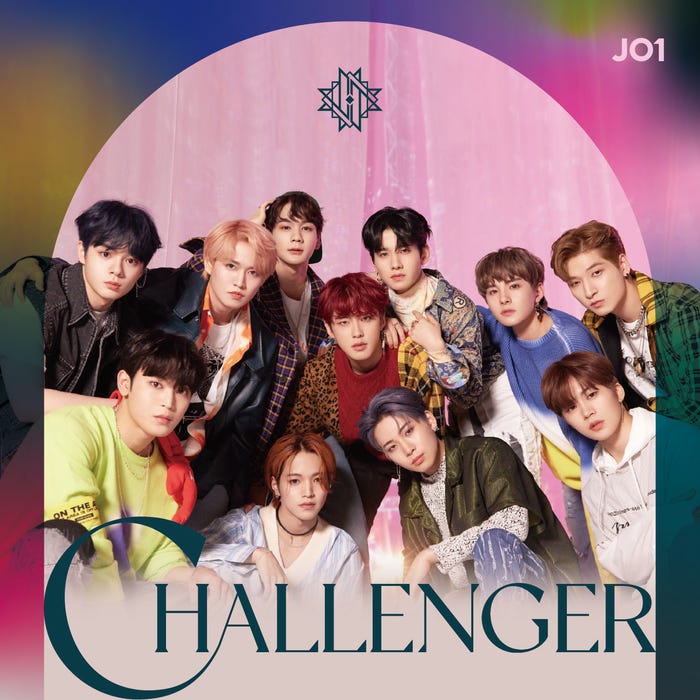JO1「CHALLENGER」通常盤 (C)LAPONE ENTERTAINMENT