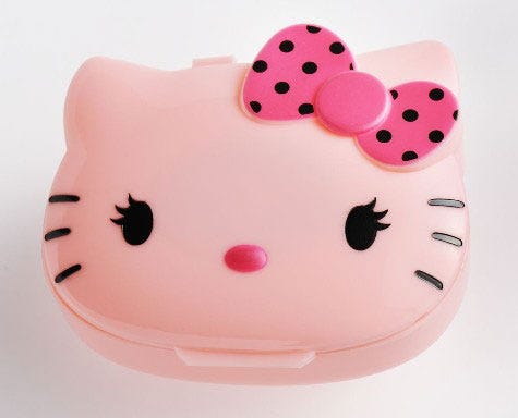 「S Cawaii!」4月号の付録『ハローキティのつけまつげケース』