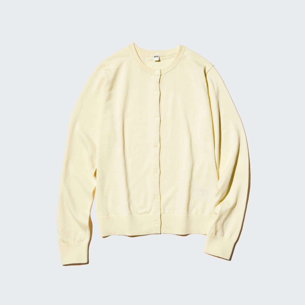 UVカットクルーネックカーディガン 2026春ユニクロ大人女性おすすめUVカットクルーネックカーディガン