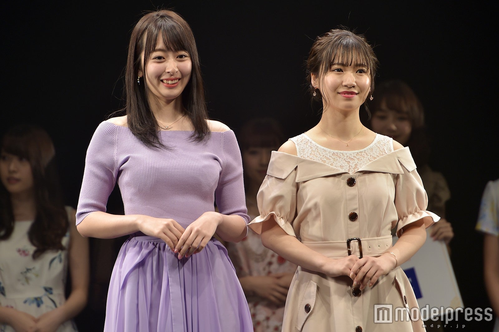 横浜市立大学・兼田日向子さん、日本大学・福地礼奈さん （C）モデルプレス