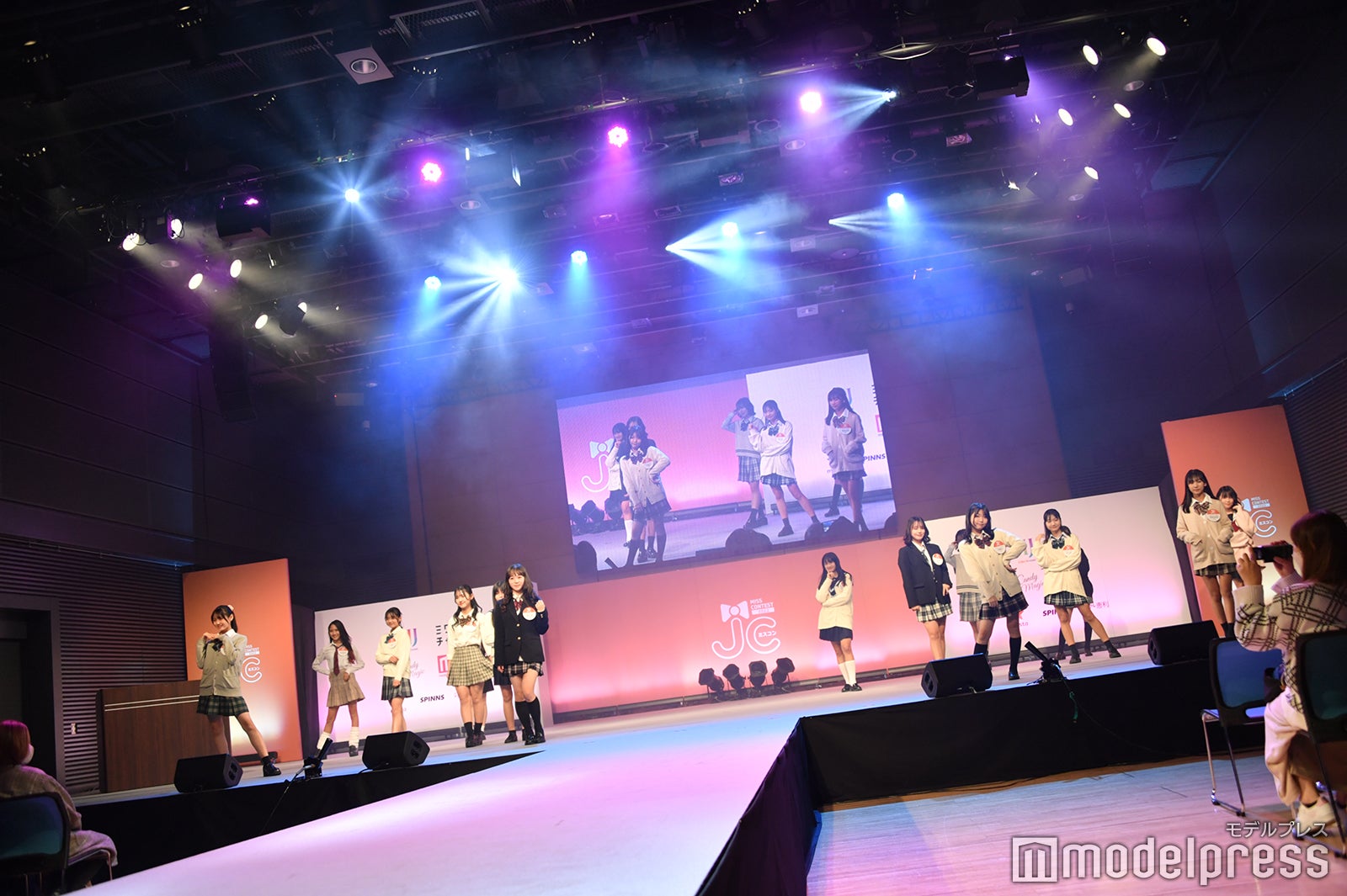 「JCミスコン2022」ファイナル審査の様子（C）モデルプレス