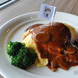 「フレームカフェ」/「ジャンボ思い出のオムオム」950円(税込)