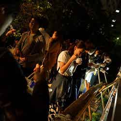 酒フェスで行った流し素麺の様子/画像提供:酒フェス実行委員会