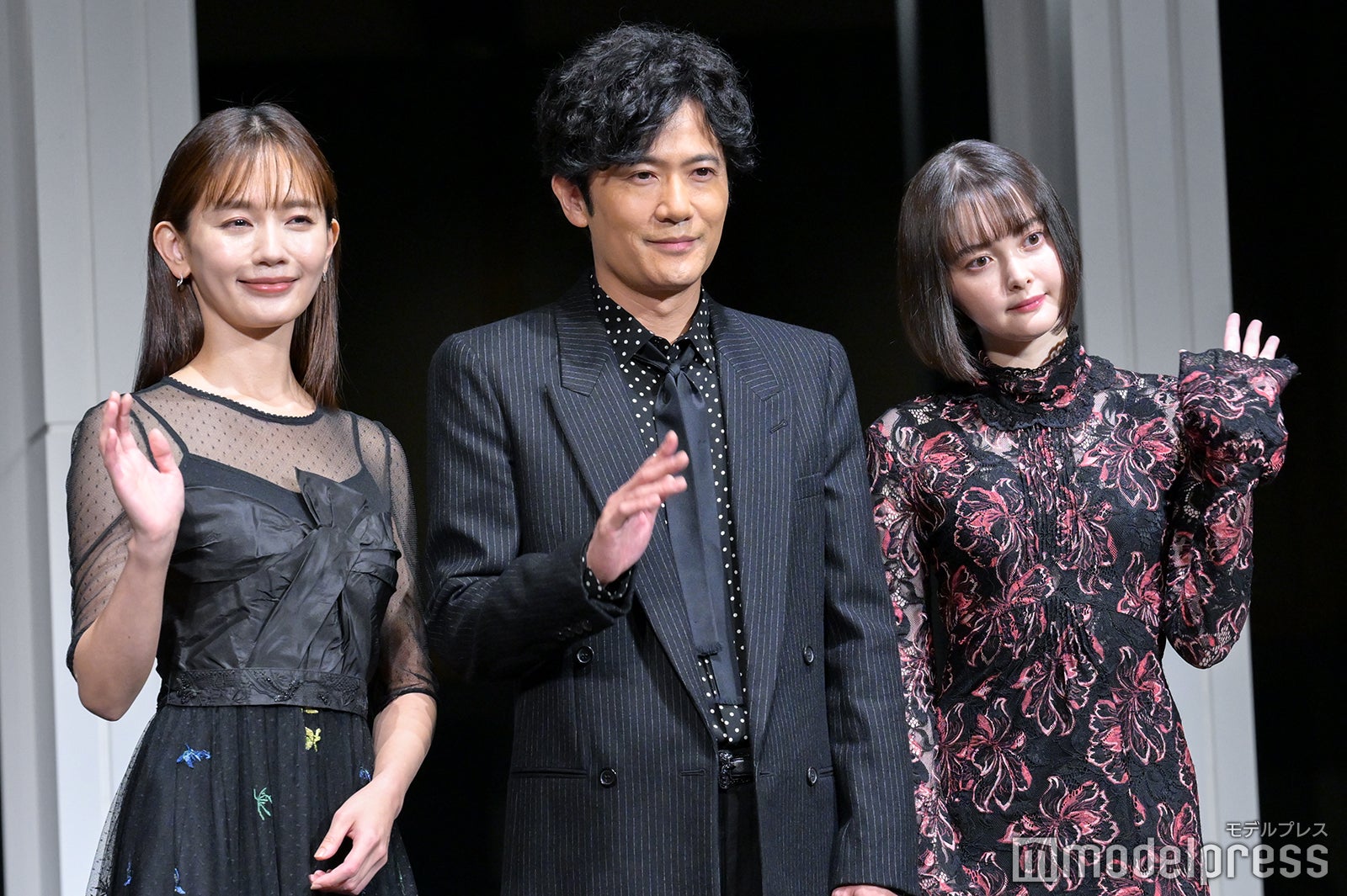 中村ゆり、稲垣吾郎、玉城ティナ （C）モデルプレス