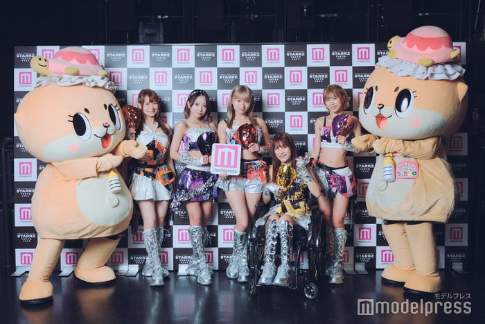 ちぃたん☆、小島夕佳、月野もあ、森下舞桜、猪狩ともか、陽向こはる、ちぃたん☆(C)モデルプレス