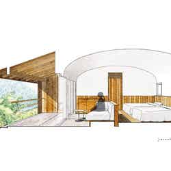 宿泊棟室内イメージ/提供画像