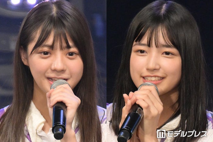 乃木坂46五百城茉央＆冨里奈央、偶然「笑コラ」路上インタビューされる すっぴん登場に驚きの声「可愛すぎる」