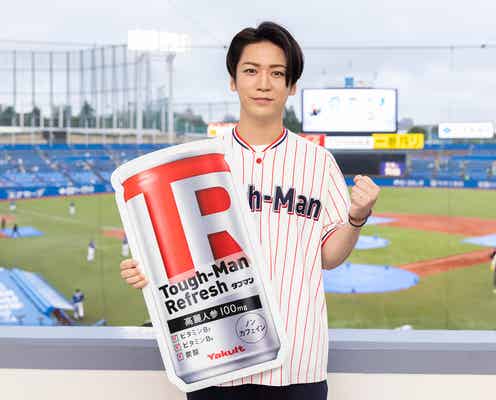 KAT-TUN亀梨和也、3年ぶり始球式で「やばい!」投球披露 神宮球場にサプライズ登場