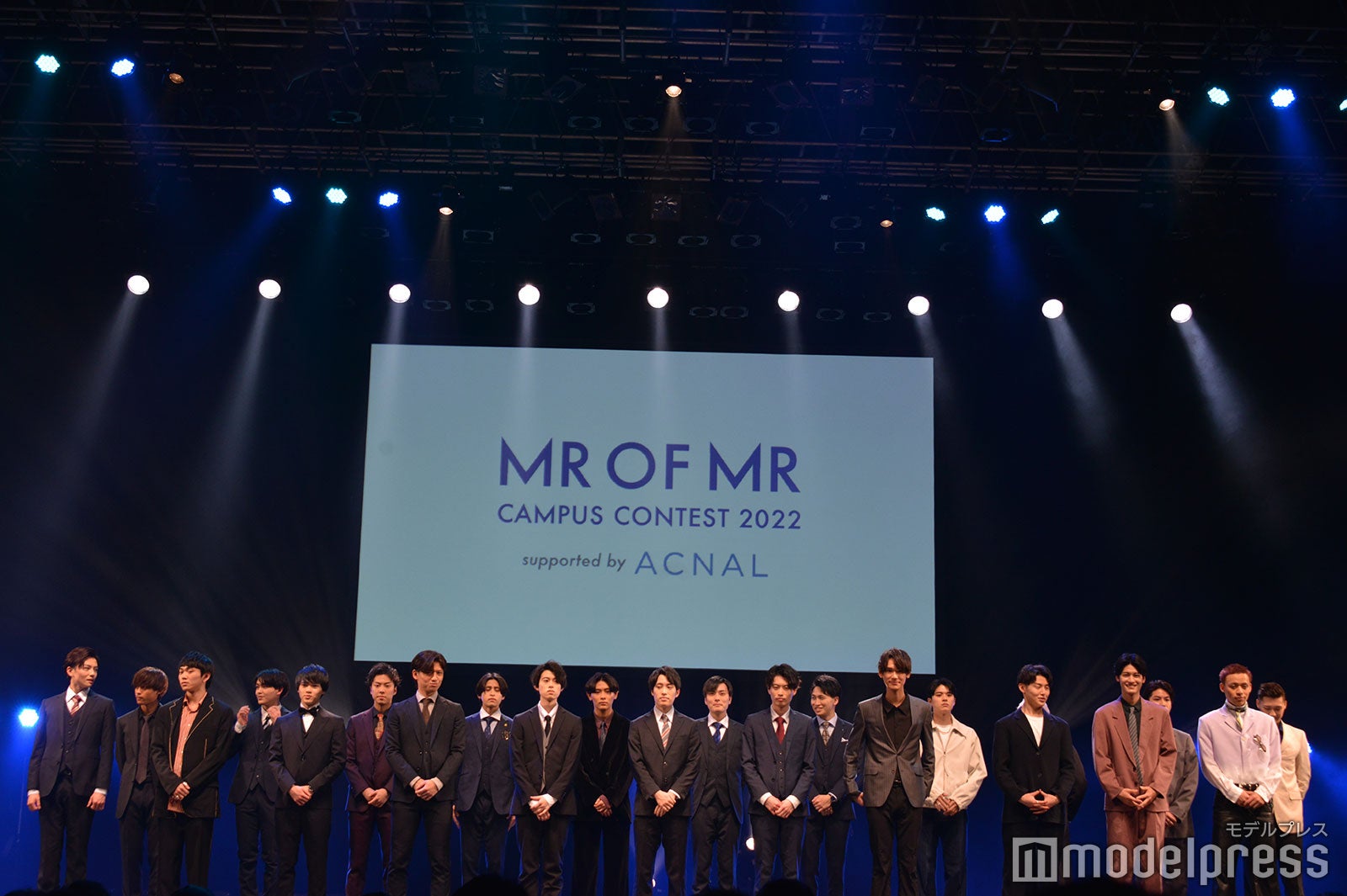 「MR OF MR CAMPUS CONTEST 2022」ステージの様子（C）モデルプレス