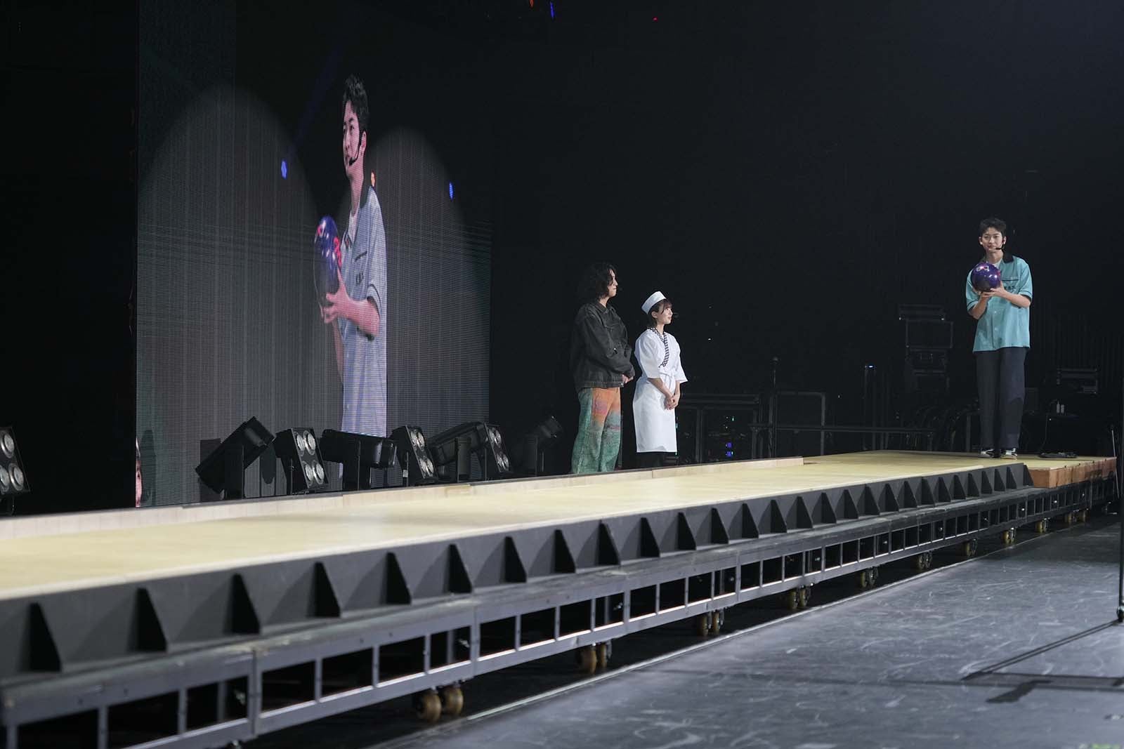 キタニタツヤ、松田好花、高橋文哉「ニッポン放送開局70周年記念　オールナイトニッポンX（クロス）スペシャルライブ2025」（提供写真）