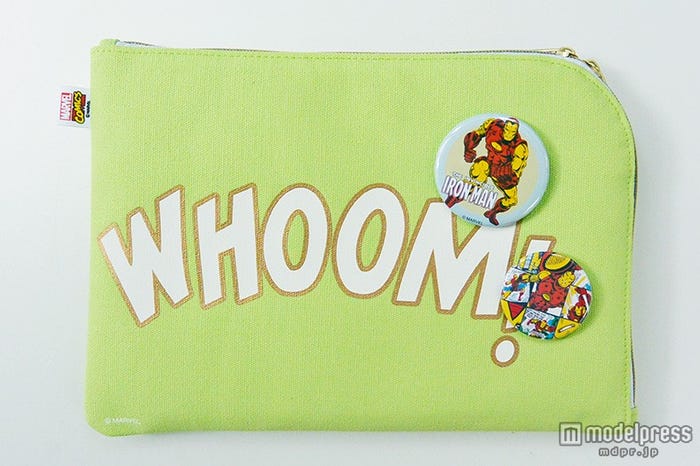 マーベル・アイアンマン/クラッチバッグM(税抜き¥2800)(C)Marvel2015