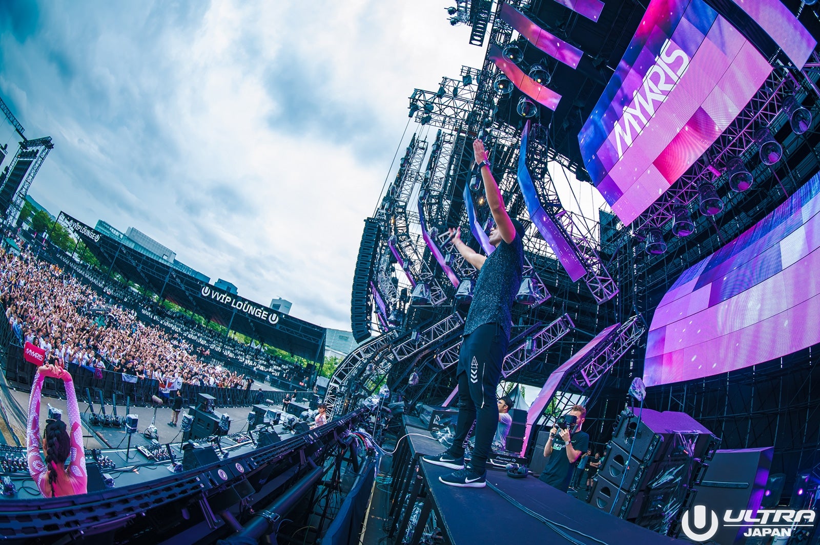 Mykris「ULTRA JAPAN 2017」初日より／（提供写真）