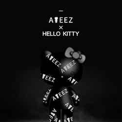 ATEEZ、HELLO KITTY “BLACK SERIES”とコラボ 表参道でポップアップ限定開催
