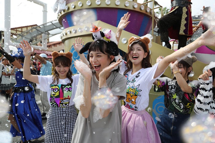 （中央）中条あやみ／画像提供：ユニバーサル・スタジオ・ジャパン