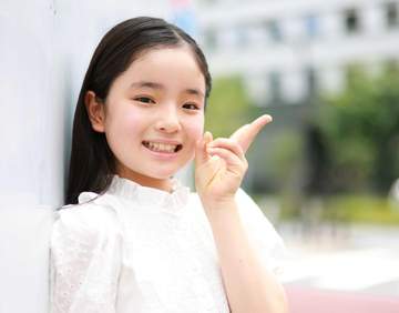 鈴木凜子 映画「見えない娘－」声のみで出演の透明人間役は天真爛漫10歳 目標は事務所の先輩「愛菜ちゃん」