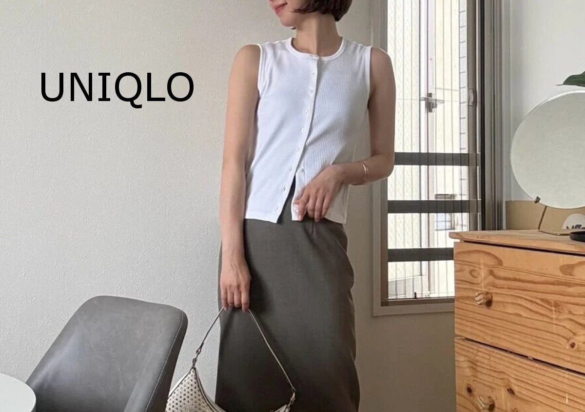 夏はユニクロのノースリーブが正解♡おしゃれな人はもう持ってる！ラクして垢抜ける着こなし6選
