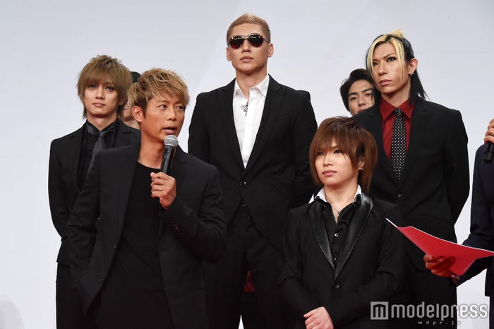 映画「HiGH&LOW THE MOVIE」舞台挨拶の様子(C)モデルプレス