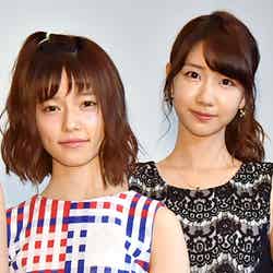 AKB48島崎遥香（左）、柏木由紀（右）から絶賛も塩対応「何を言ったらいいのかな？」【モデルプレス】