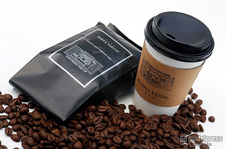 ハワイ島コナ地区で作られている純度100％オーガニックコナコーヒー／画像提供：ALOHA FARM CAFE