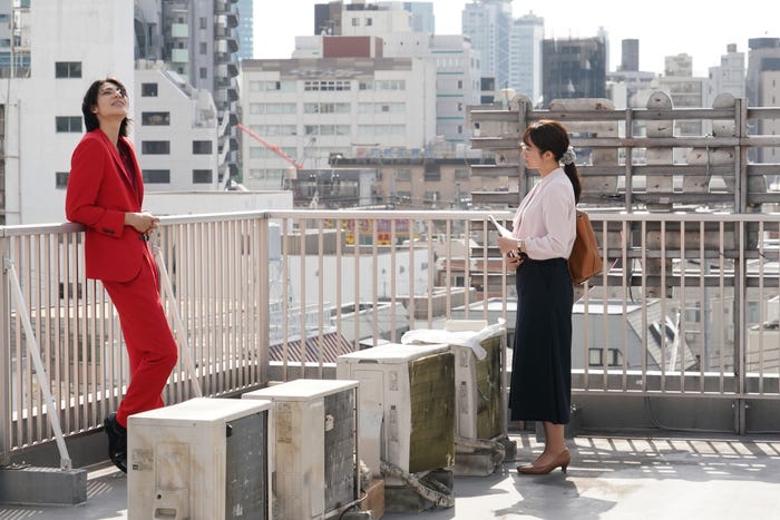 ラウール、木村文乃「愛の、がっこう。」(C)フジテレビ