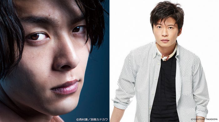 (左から)中村倫也(C)西村康/別冊カドカワ、田中圭(C)YOSHITOMO TAKASHIMA