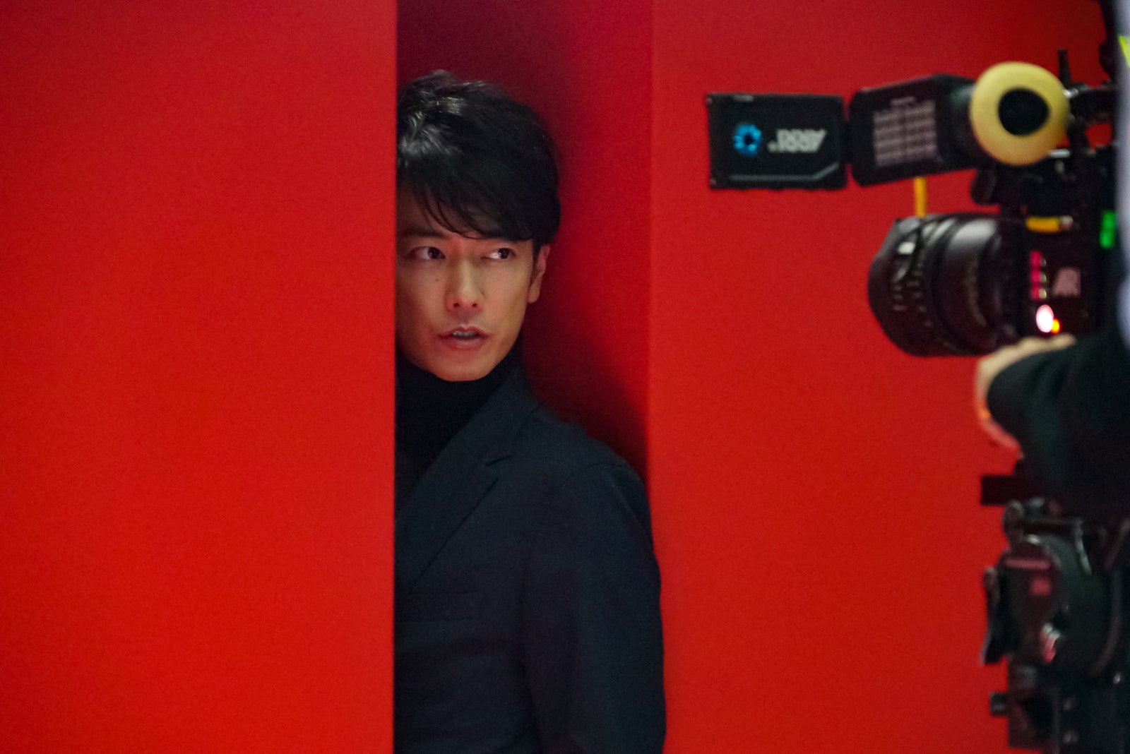 佐藤健／新TVCM「人生のスキマ時間」篇メイキングより（提供写真）