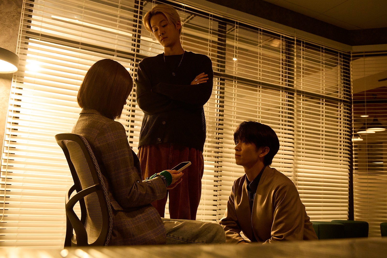 志田彩良、葉山奨之、田中樹「ハイド＆シーク 0秒前の彼女」第2話（C）日本テレビ