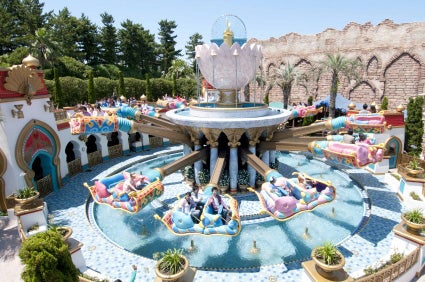 ジャスミンのフライングカーペット（C）Disney