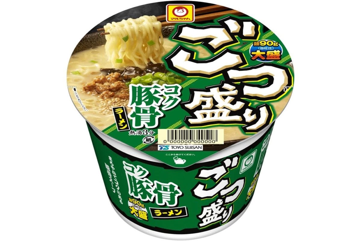 ごつ盛りコク豚骨ラーメン