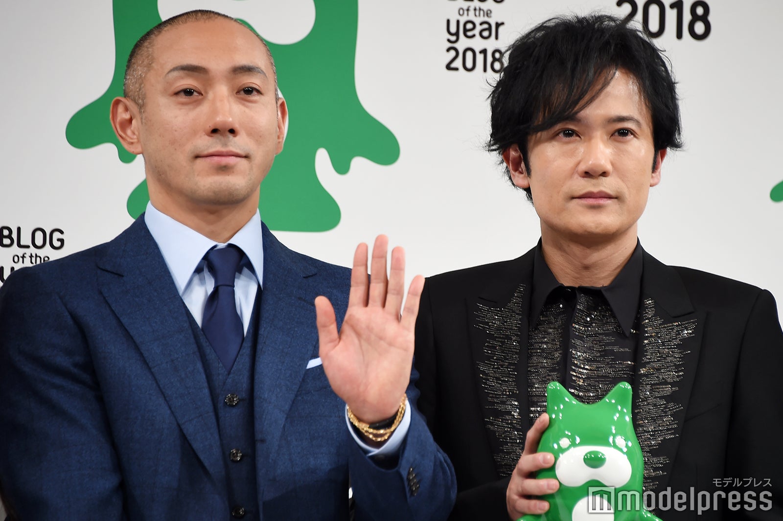 市川海老蔵、稲垣吾郎（C）モデルプレス