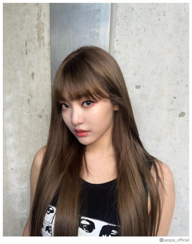 aespaニンニン「右目がほとんど見えない」と告白 パフォーマンス努力に反響