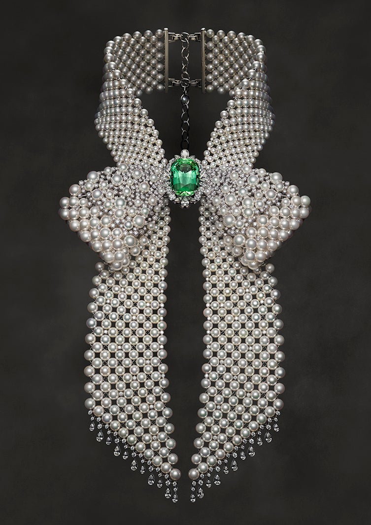 ミキモト「The Bows」ジュエリー（提供写真）