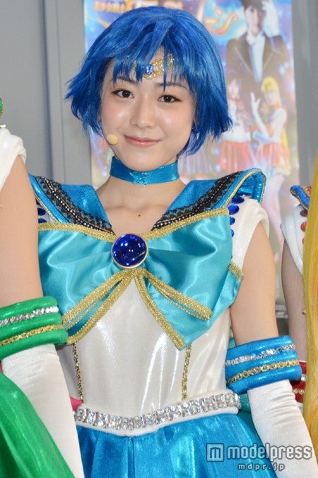 セーラーマーキュリー役の松浦雅