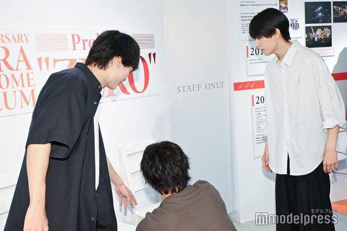 溝口琢矢、太田将熙、本島純政(C)モデルプレス