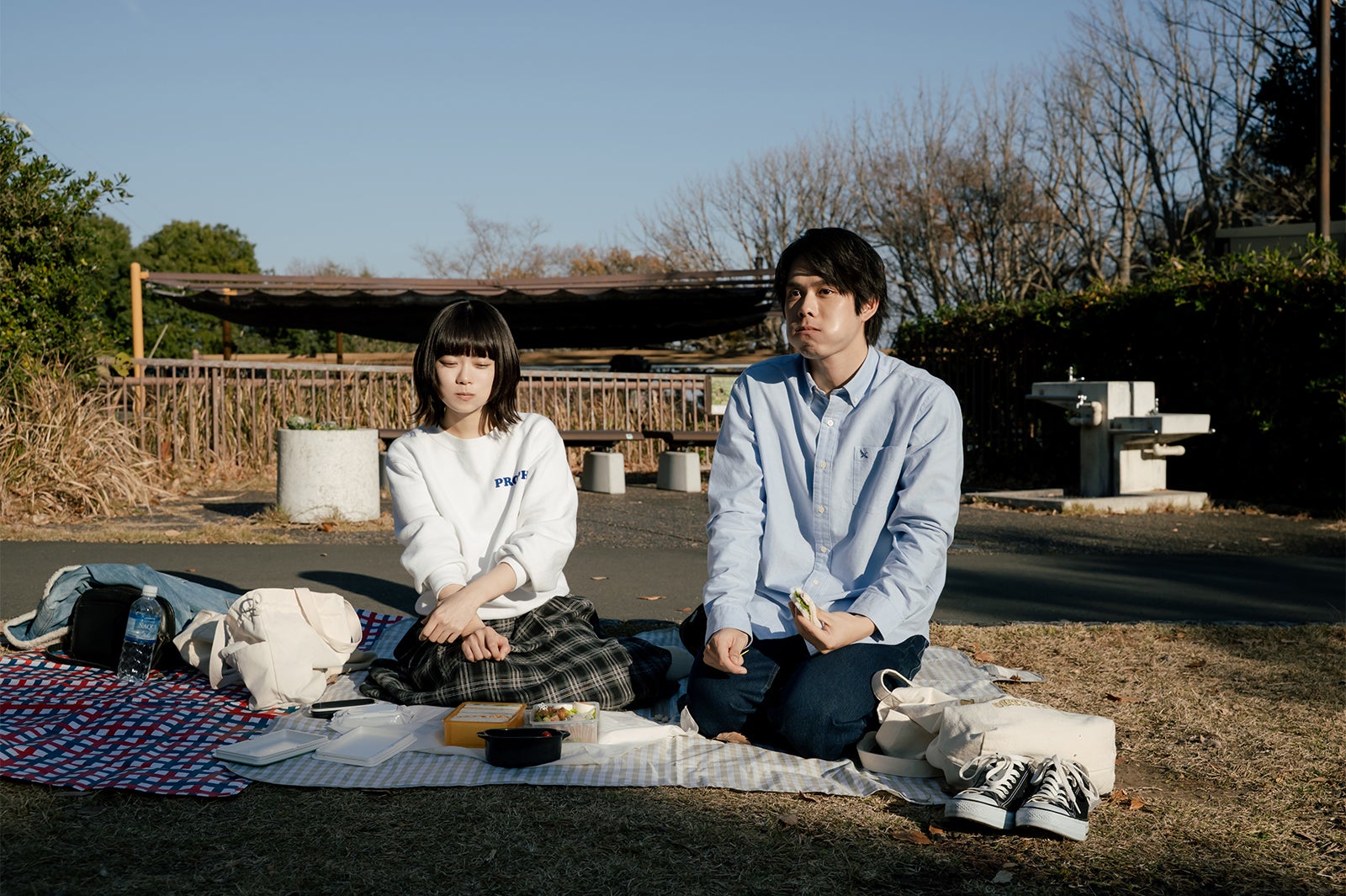 杉咲花、細田佳央太「冬のなんかさ、春のなんかね」第5話（C）日本テレビ