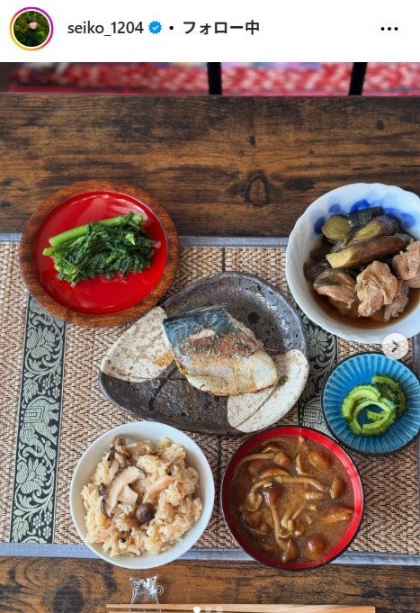 誠子Instagramより