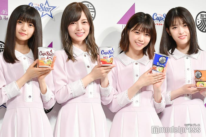 齋藤飛鳥、白石麻衣、西野七瀬、松村沙友理(C)モデルプレス