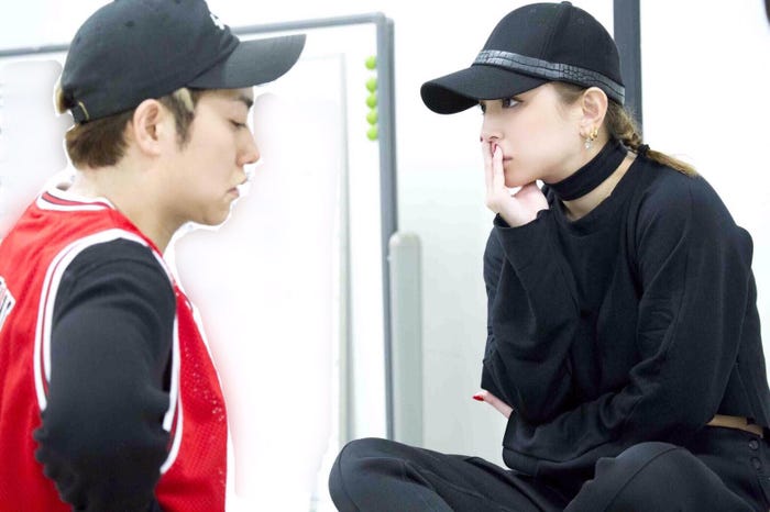 12月18日ダンスリハーサル/ダンサーのKO、浜崎あゆみ(画像提供:avex)