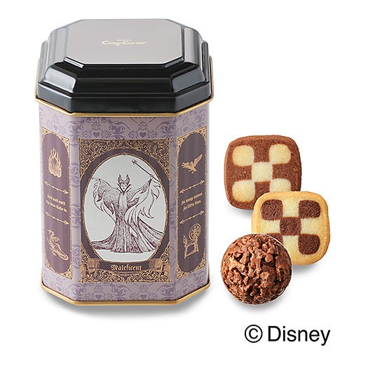 “ヴィランズ”缶(税込¥756)/(C)Disney